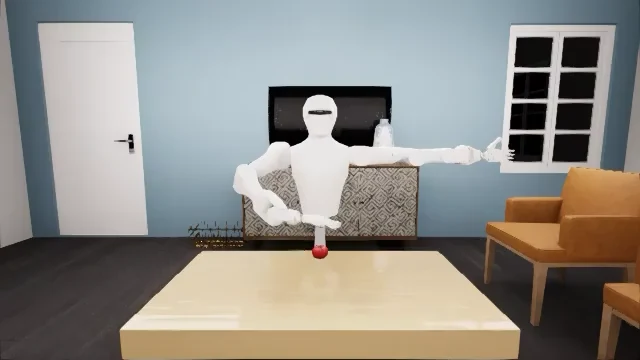 仿真环境中的机器人操作任务